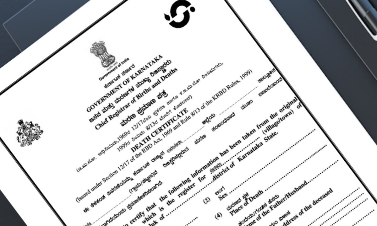 Cremation Documents in Bangalore
