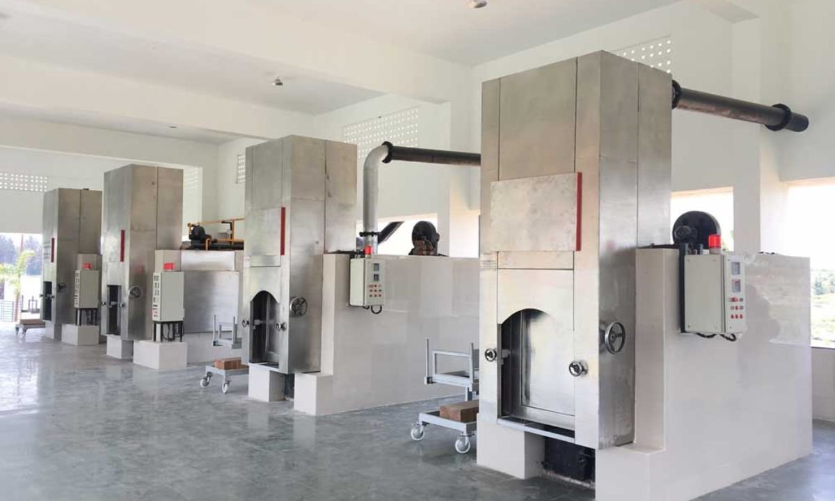 Electric Cremation Chamber