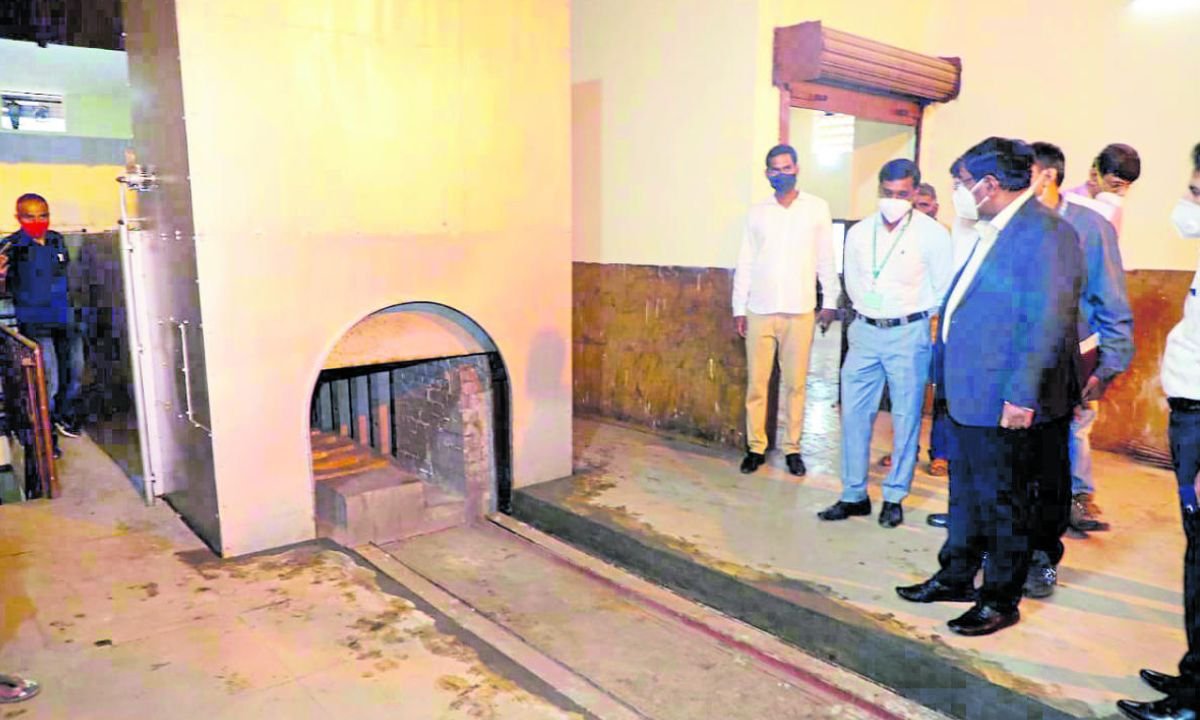 Medi Agrahara Crematorium Electric Cremation Chamber